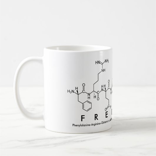 Tasse des Frederic Peptids (Links)