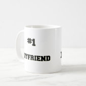Tasse des Freund-#1 - Geschenk-Freund (Vorderseite Links)