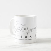 Tasse des Frieda-Peptids (Vorderseite Links)