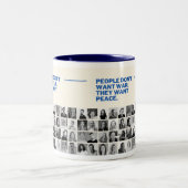 Tasse des Friedens gewollt (Mittel)