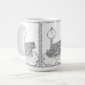 Tasse des Frosches (transparent) (Vorderseite Links)
