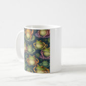 Tasse des Froschmusters (Vorderseite Links)