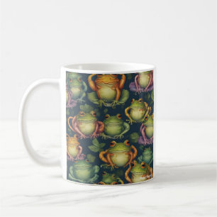 Tasse des Froschmusters