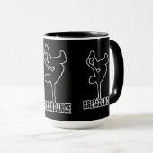 Tasse des Frühstücks - wählen Sie Stil & Farbe (VorderseiteRechts)