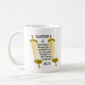   Tasse des Funny Solicitors. Anwalt (Links)