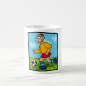 Tasse des Fußball-Spielers