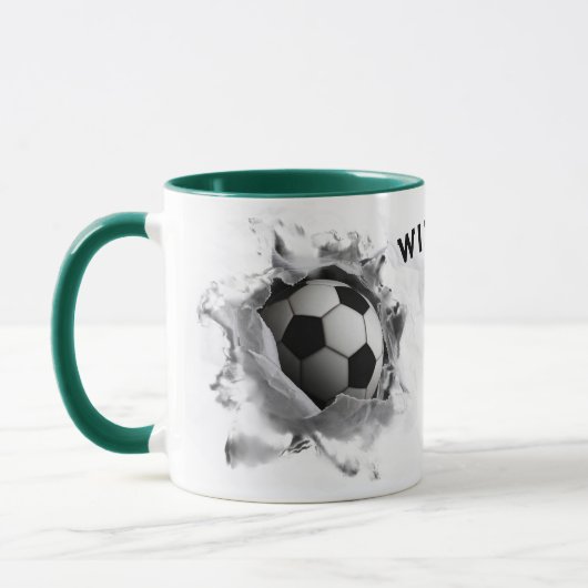 Tasse des Fußballhalters (Links)