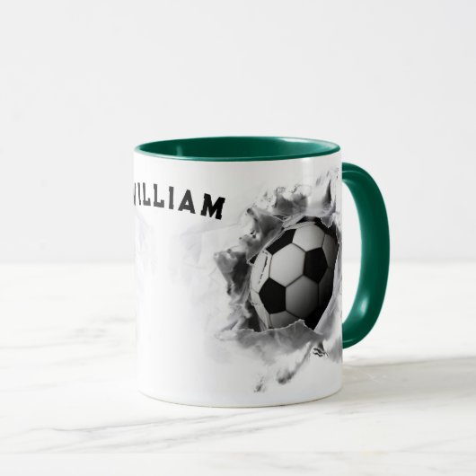 Tasse des Fußballhalters (VorderseiteRechts)