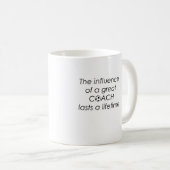 Tasse des Fußballtrainers (VorderseiteRechts)