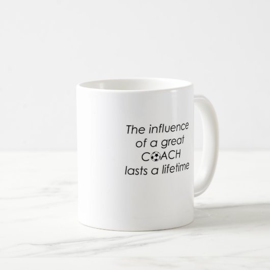 Tasse des Fußballtrainers (VorderseiteRechts)