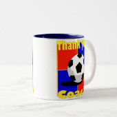 Tasse des Fußballtrainers (VorderseiteRechts)