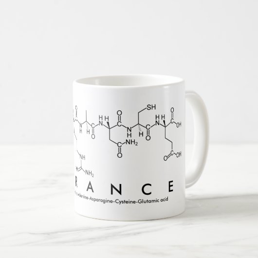 Tasse des Garance-Peptids (VorderseiteRechts)