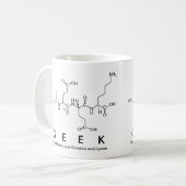 Tasse des Geek-Peptids (Vorderseite Links)