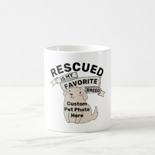 Tasse des geretteten Hundes-Kaffees - Kundenspezif