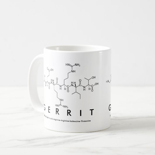 Tasse des Gerrit-Peptids (Vorderseite Links)