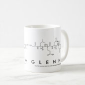 Tasse des Glenna-Peptids (VorderseiteRechts)