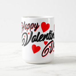Tasse des glücklichen Valentinstag