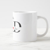 Tasse des glücklichen Vaters mit den Namen der Kin (Rechts)