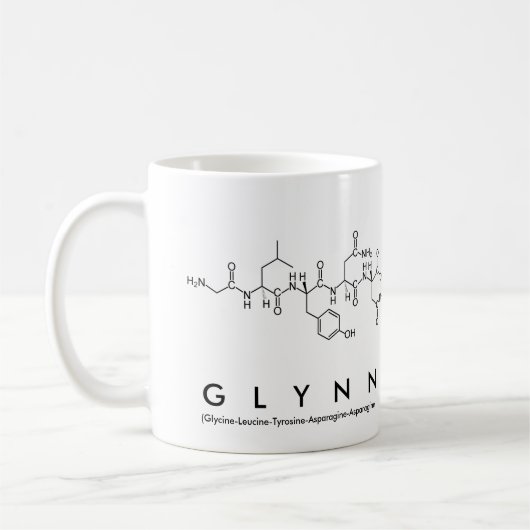 Tasse des Glynn-Peptids (Links)