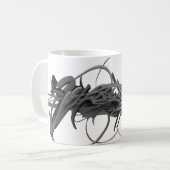 Tasse des Graffiti-3d (Vorderseite Links)