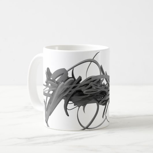 Tasse des Graffiti-3d (Vorderseite Links)