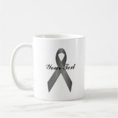 Tasse des Grau Awareness Ribbon (Links)