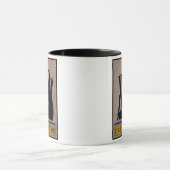 Tasse des Grendel-Höhlenlogos (Zentrum)