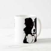Tasse des Grenzcollie-11oz - (VorderseiteRechts)