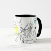 Tasse des griechischen Mythos Comix-Logos (VorderseiteRechts)