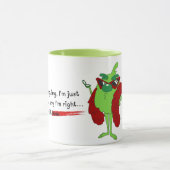 Tasse des Grinch-Kaffees - Ein Mischpult (Zentrum)