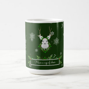 Tasse des grünen Reindeer-Kaffees
