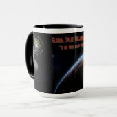 Tasse des GSO Raum-Logo-15oz (Vorderseite Links)
