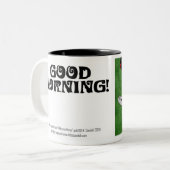Tasse "des guten Morgens" (Vorderseite Links)