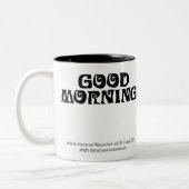 Tasse "des guten Morgens" (Links)