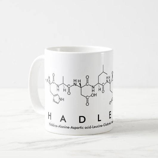 Tasse des Hadleigh-Peptids (Vorderseite Links)