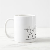 Tasse des Hadrien Peptids (Links)