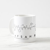 Tasse des Hafsah-Peptids (Vorderseite Links)