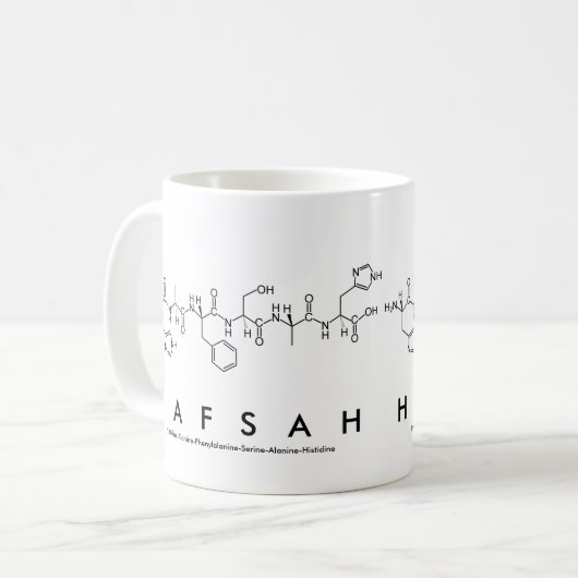 Tasse des Hafsah-Peptids (Vorderseite Links)