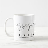 Tasse des Halie-Peptids (Links)