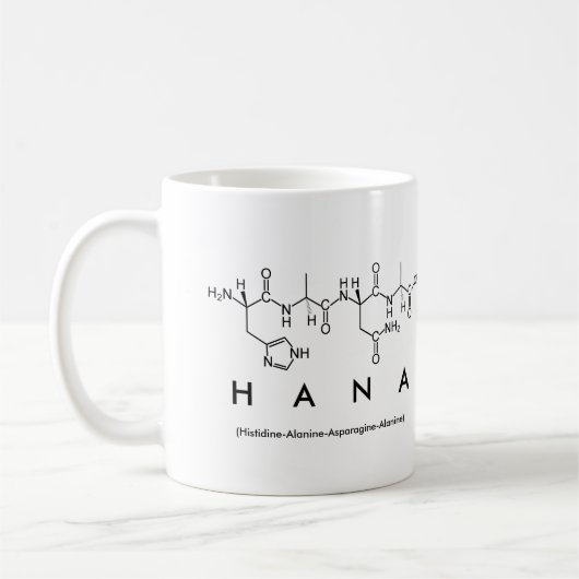 Tasse des Hana-Peptids (Links)