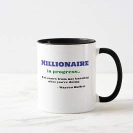 Tasse des Handels, Warren Buffett Zitat - Tee-Kaff