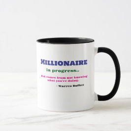 Tasse des Handels, Warren Buffett Zitat - Tee-Kaff