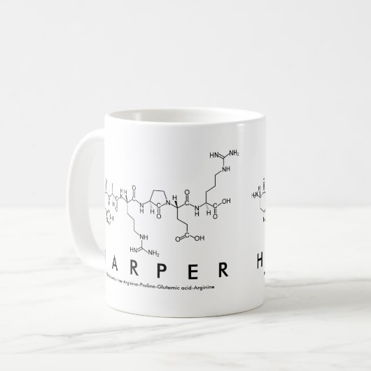 Tasse des Harper-Peptids (Vorderseite Links)