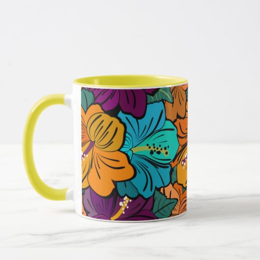 Tasse des hawaiianischen Hibiskus (Links)
