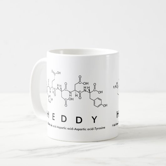 Tasse des Heddy-Peptids (Vorderseite Links)