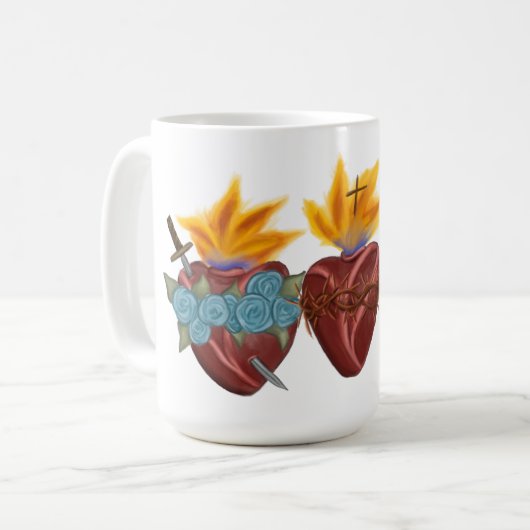 Tasse des Heiligen Herzens (Vorderseite Links)