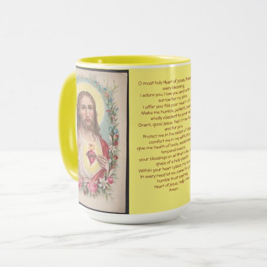 Tasse des Heiligen Herzens (Vorderseite Links)