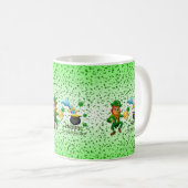 Tasse des Heiligen Patricks Leprechaun (VorderseiteRechts)