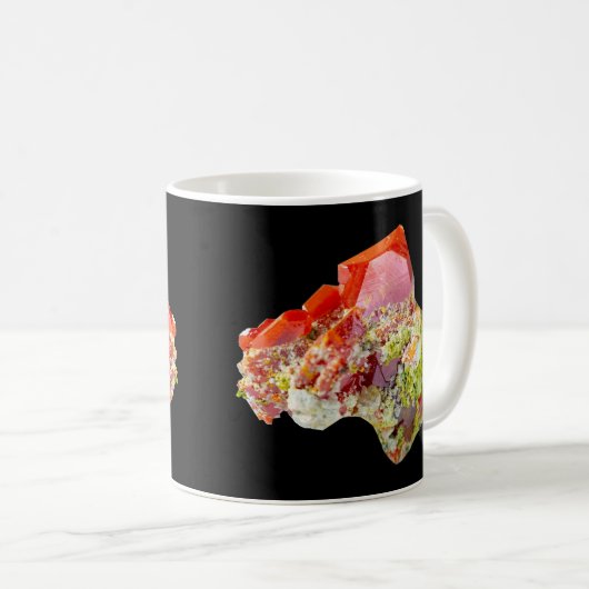 Tasse des hellroten Wulfeniten (VorderseiteRechts)