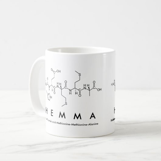 Tasse des Hemma-Peptids (Vorderseite Links)